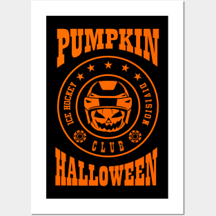 PUMPKIN ICE HOCKEY DIVISION Posters and Art
